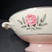 Pink Norway Rose 1950s Lidded Oval Vegetable Dish With Handles And Gilding