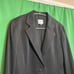 ARMANI black patterned coat made in Italy