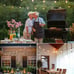 Outdoor String Lights 60 Feet G40 Globe Patio Lights with 32 Edison Shatterproof