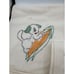 Vintage 7 Hand Embroidery Dog Veggies And Fruits Tea Towels