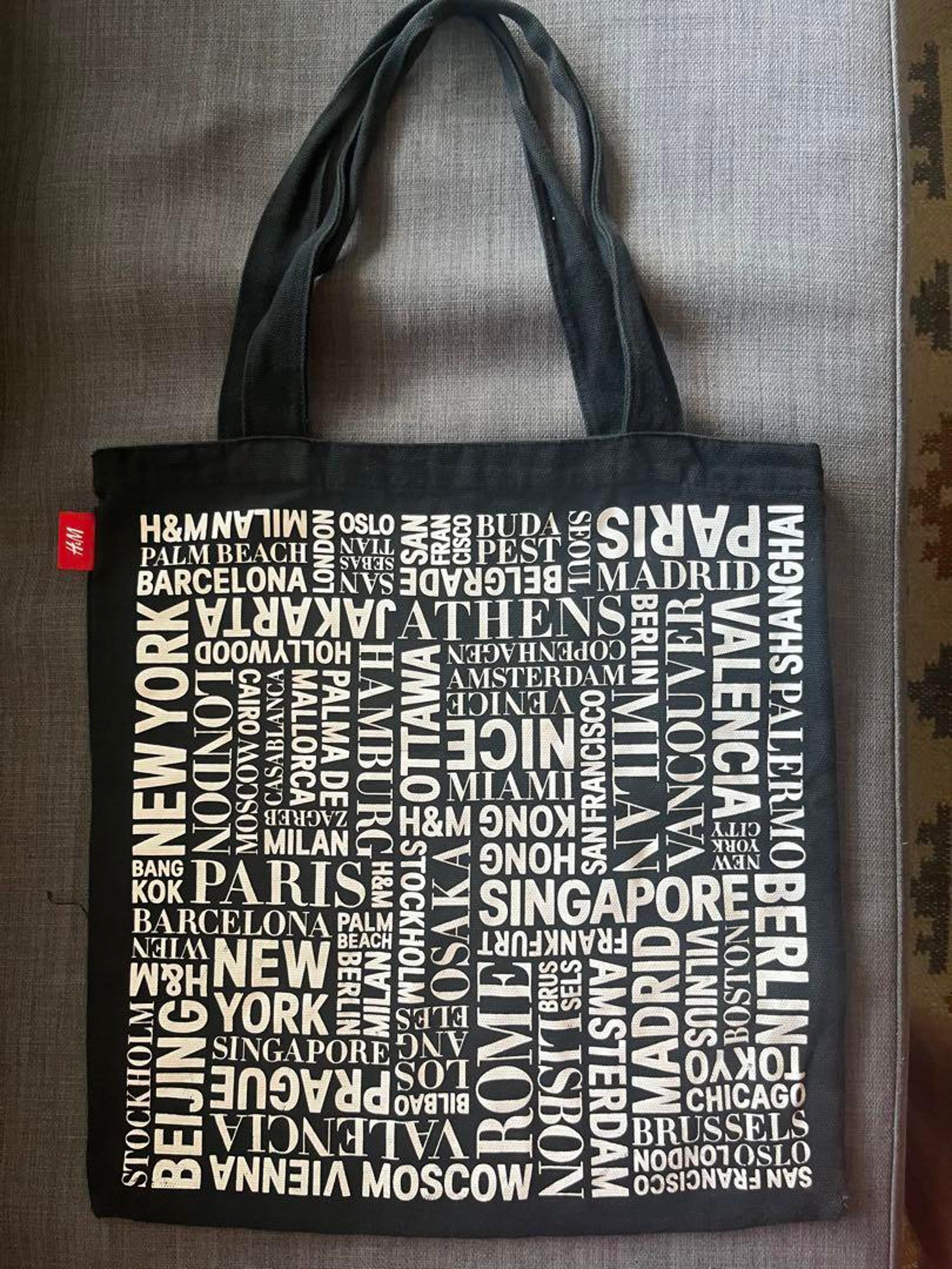 H&M Tote Bag Black