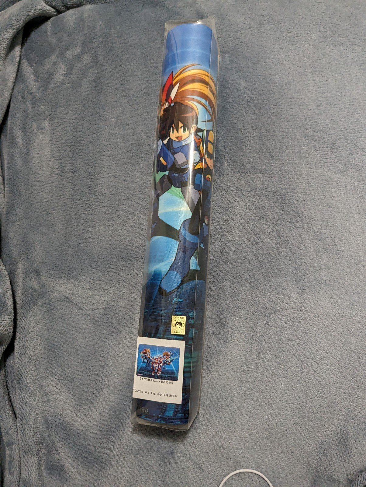 New sealed RockMan MegaMan 30th anniversary TCG rubber playmat Capcom Japan
