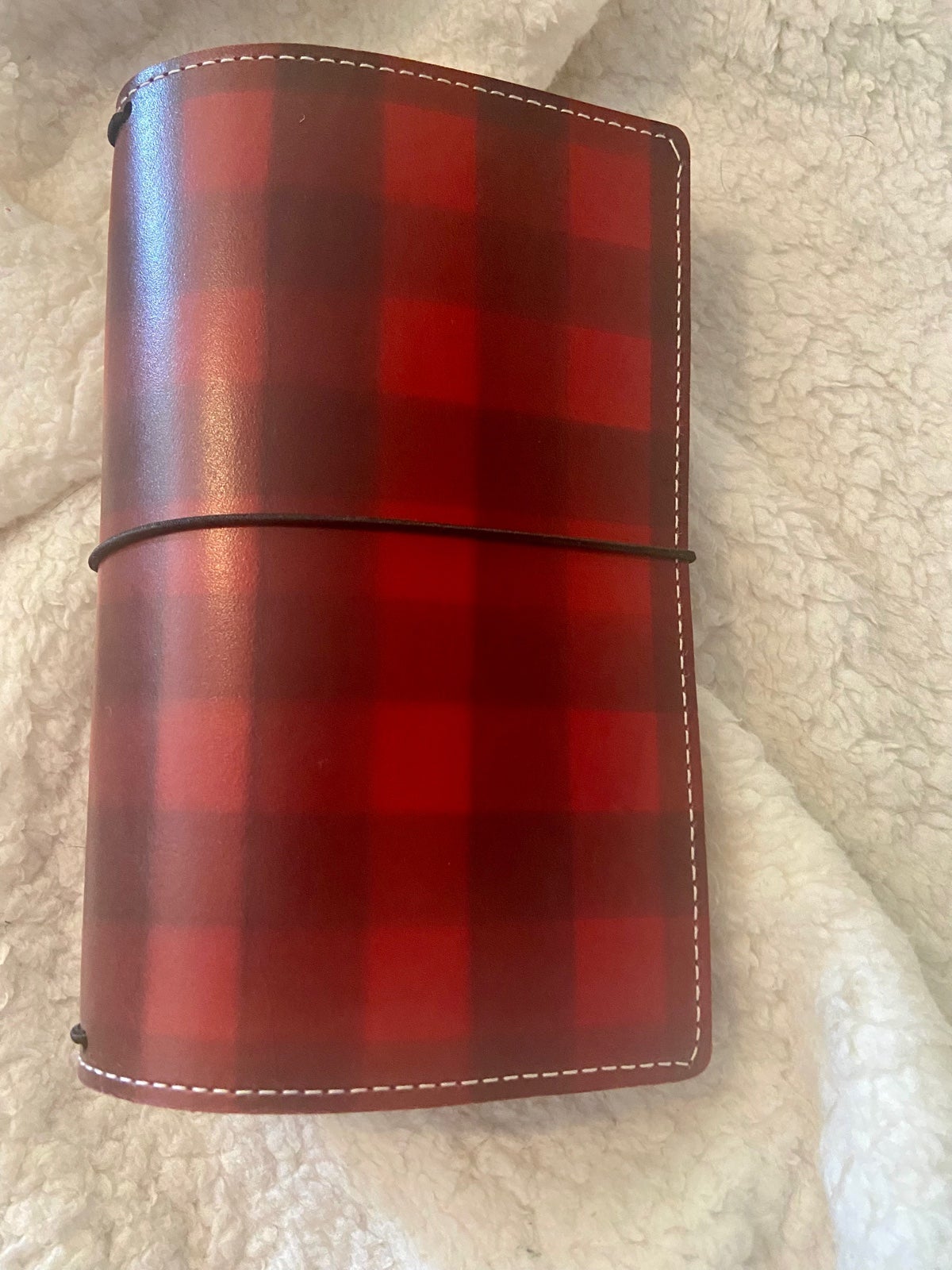 Buffalo Plaid Personal Sized Traveler’s Notebook