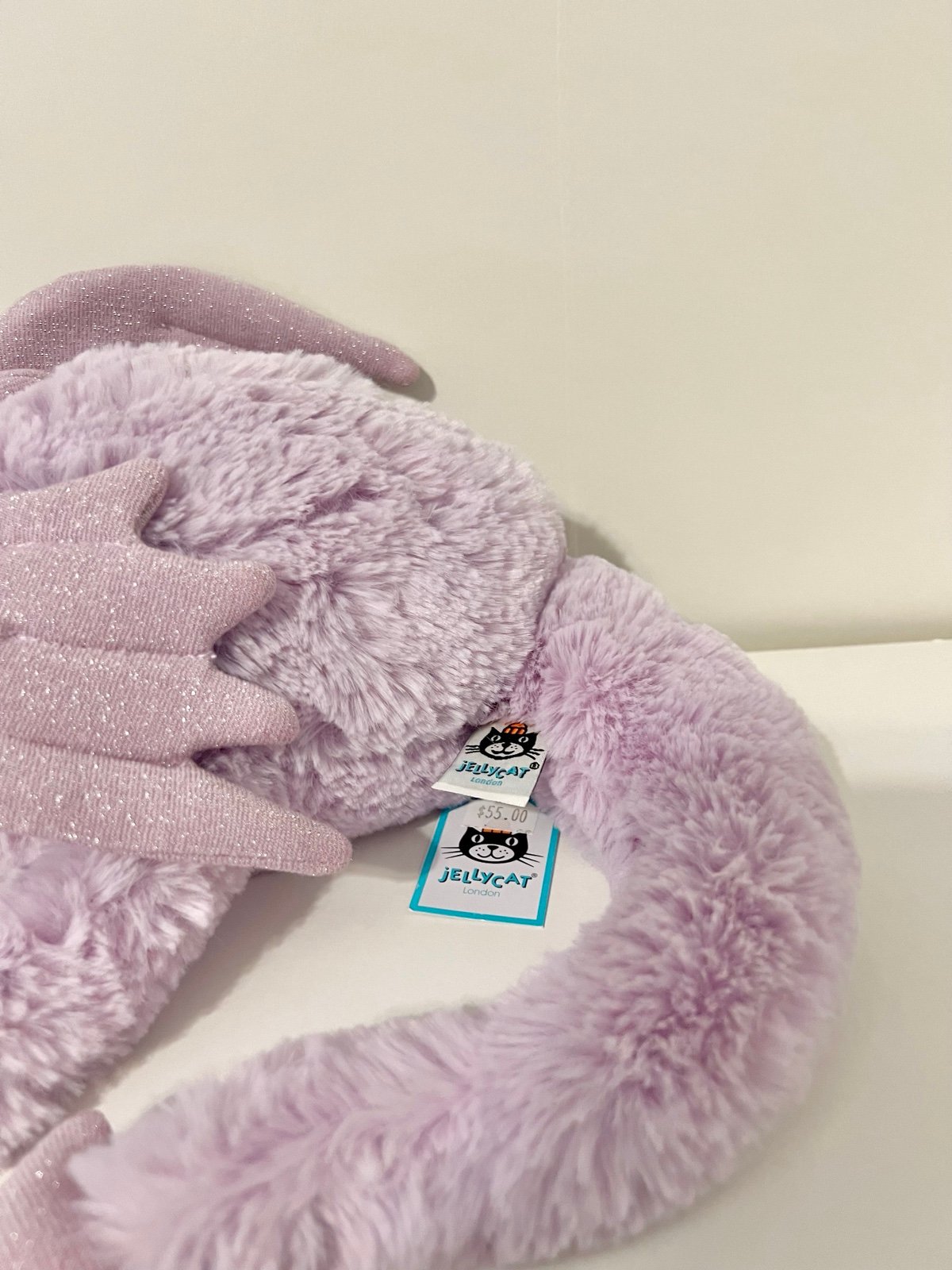 Jellycat Lavender dragon medium