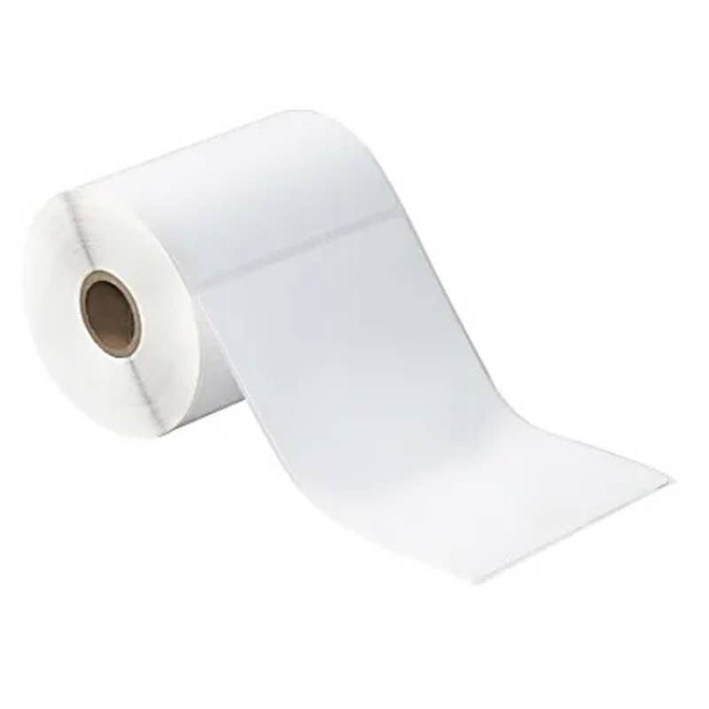 THD114 4 × 6 White - Desktop Direct Thermal Labels 250 Labels/Rolls 12 Rolls