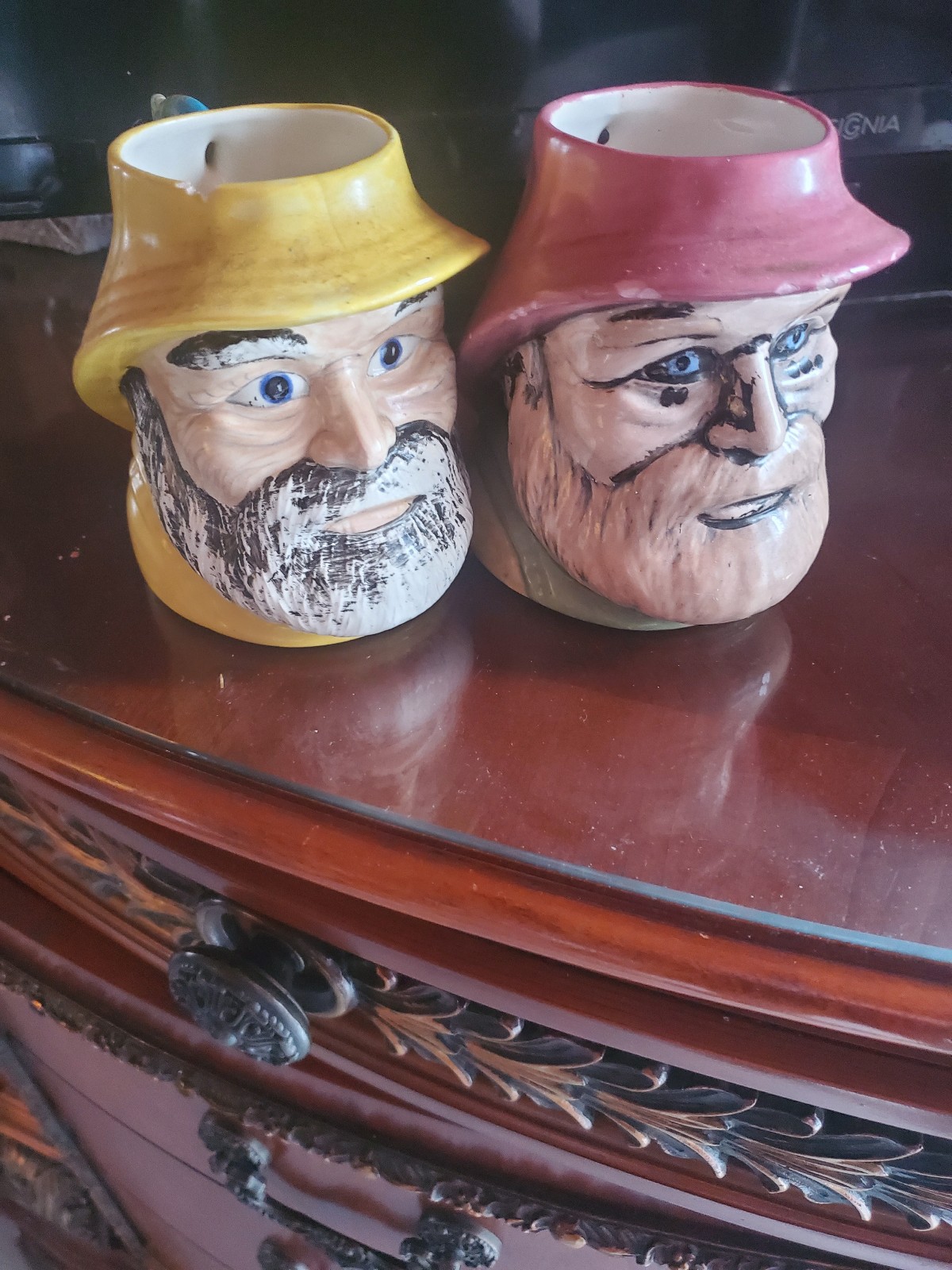 Vintage fishermans mug