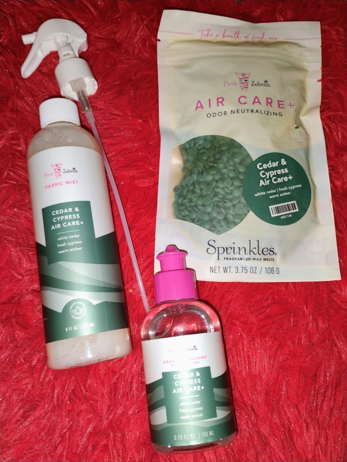 Pink zebra cedar and cypress air care+