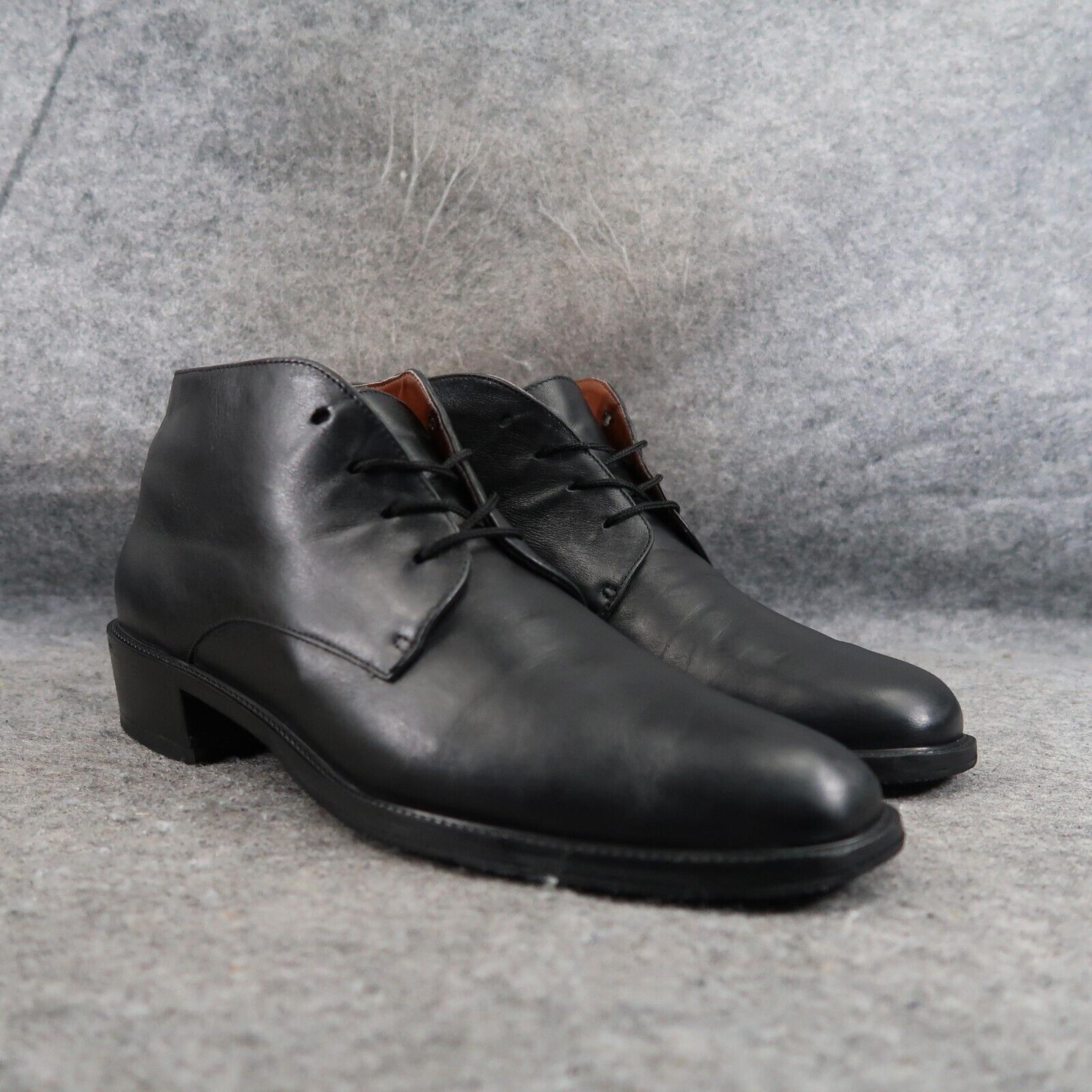 Etienne Aigner Shoes Womens 10 Boot Classic Chukka Leather Lace Up Retro Jodhpur
