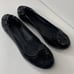Tory Burch black patent leather Reva ballet flats