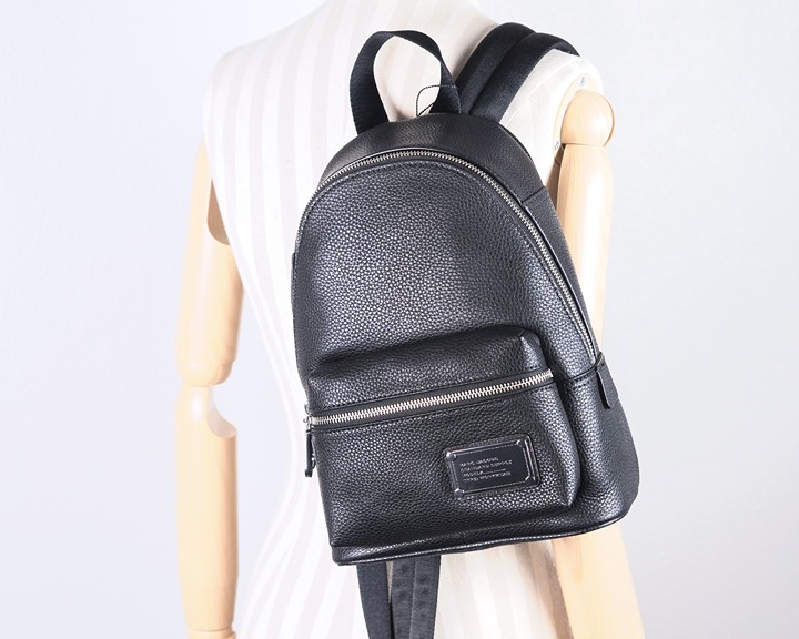 【Marc Jacobs】Leather Backpack☆Mサイズ☆関送込 Leather backpack Marc Jacobs Black in Leather - 46879746