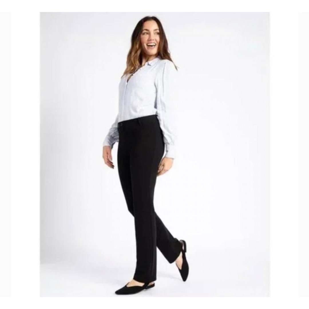 NEW Betabrand Dress Pant Yoga Pants Straight Leg