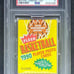 1990 FLEER BASKETBALL WAX PACK MICHAEL JORDAN TOP #26 PSA 9 MINT RARE PACK!