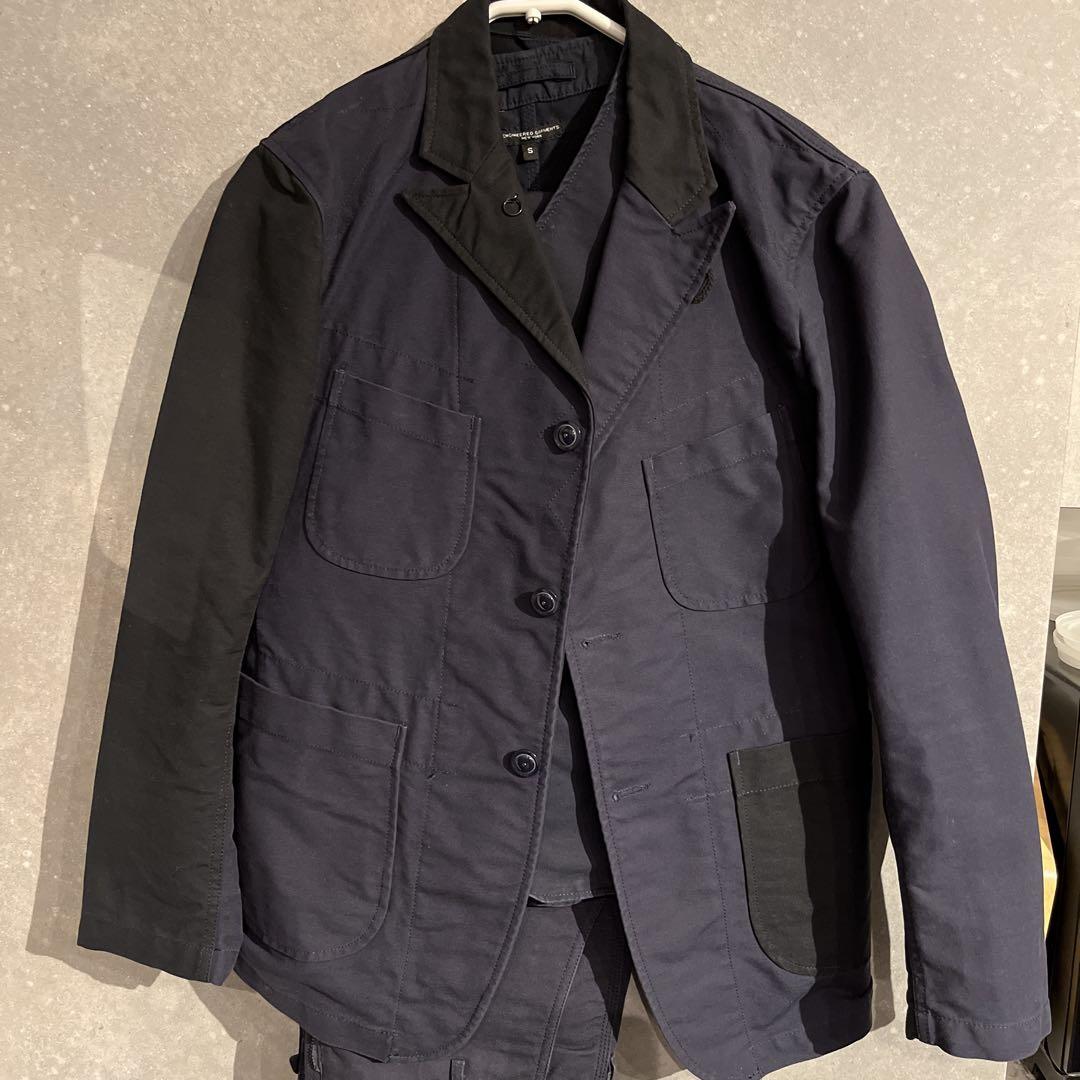 ENGINEERED GARMENTS Casual Three-Piece Suit S Navy/Black