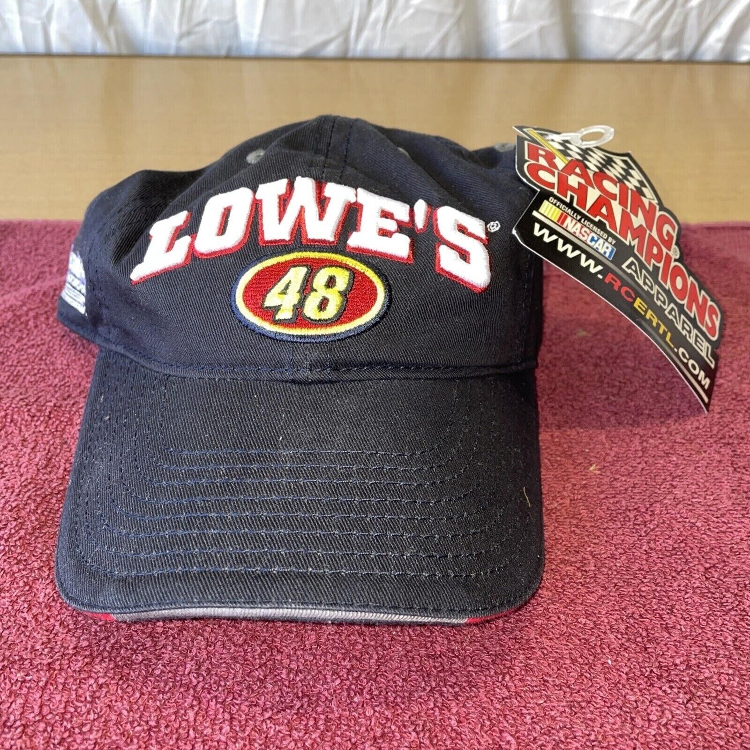 Jimmie Johnson NASCAR Racing Lowes #48 Hat New With Tags Rare Racing Champions