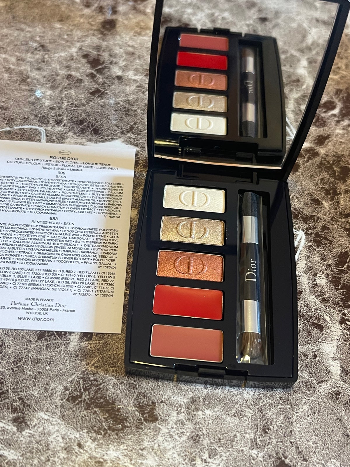 Dior timeless look collection cheap palette