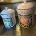 Susan Winget Canister Set Hearts Fruits Watermelon Pears Peaches Apples Set Of 4