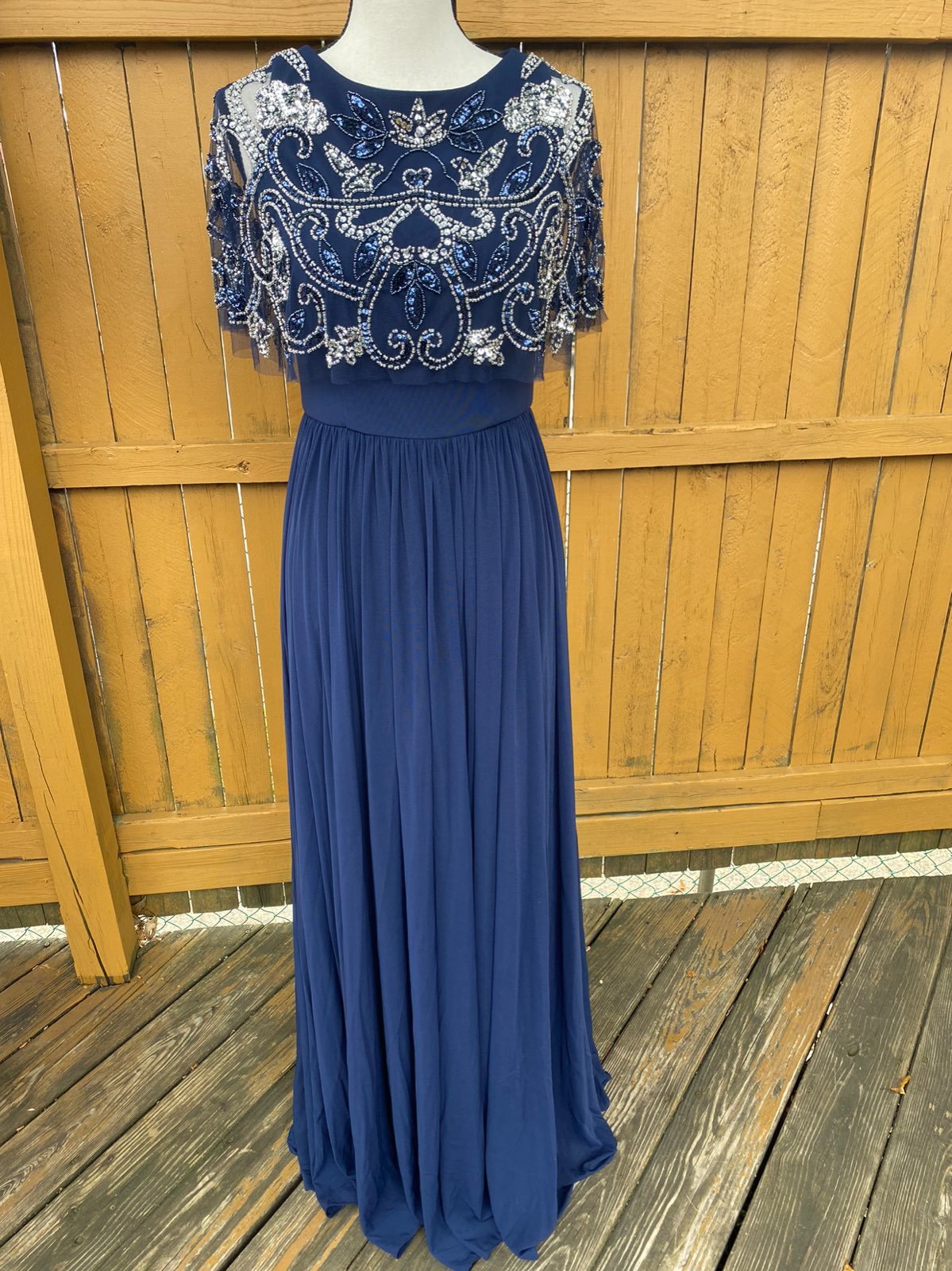 NWOT Betsy & Adam beaded dress