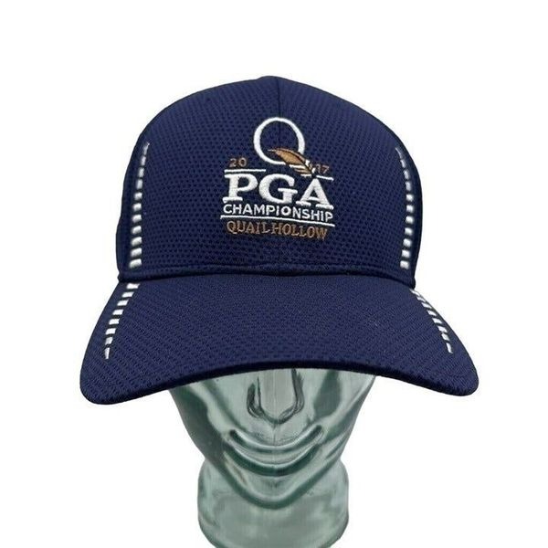 2017 PGA Championship Mens New Era Baseball Cap Hat Navy Embroidered L-XL New