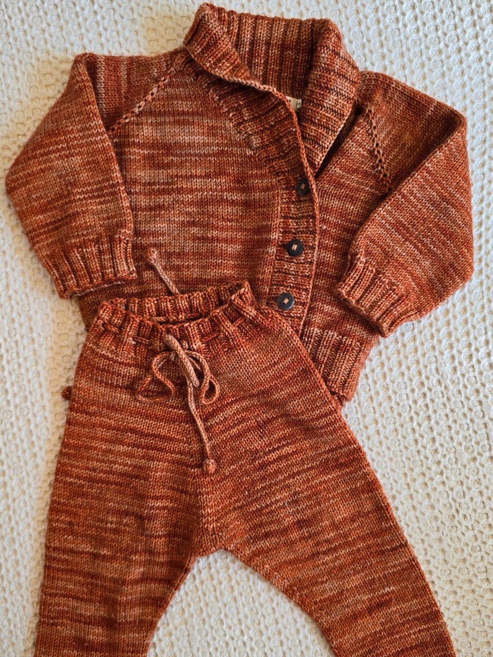 misha and puff♡Cinnamon Patchwork Misha & puff cinnamon set