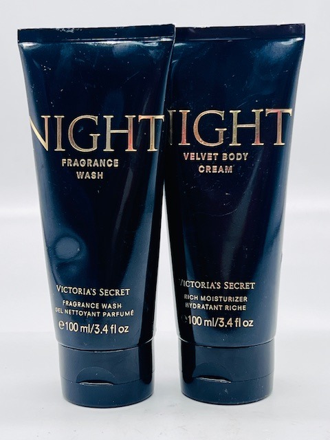Victoria's Secret NIGHT 3.4oz fragrance wash and body cream discontinued