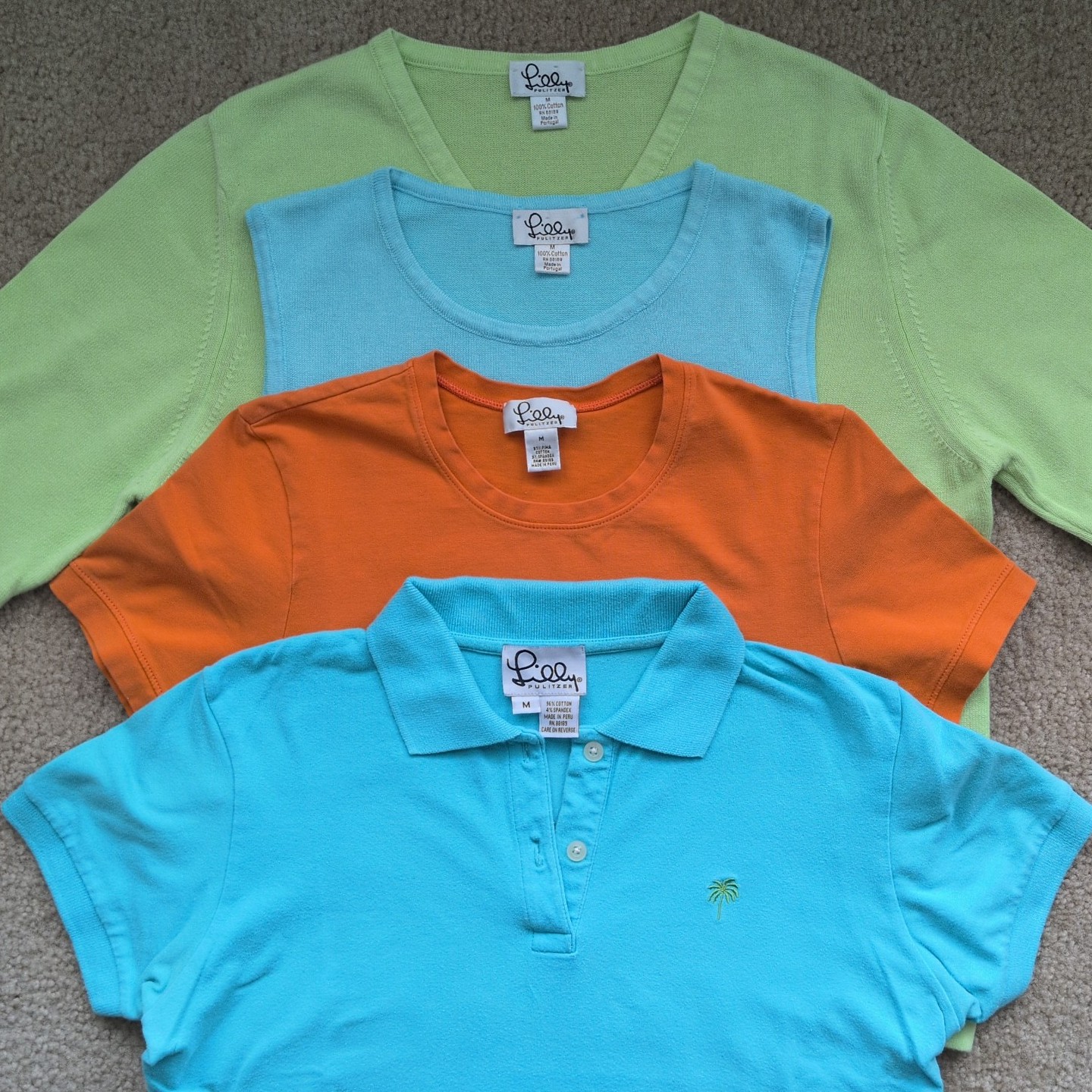 【FREE SHIPPING】Vintage Lilly Pulitzer M Size Bundle