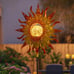 Sun Solar Lights Garden Outdoor Waterproof Metal Stakes for Patio