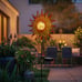 Sun Solar Lights Garden Outdoor Waterproof Metal Stakes for Patio