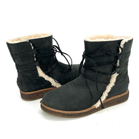 UGG Australia Split Leather Shoes | Mercari