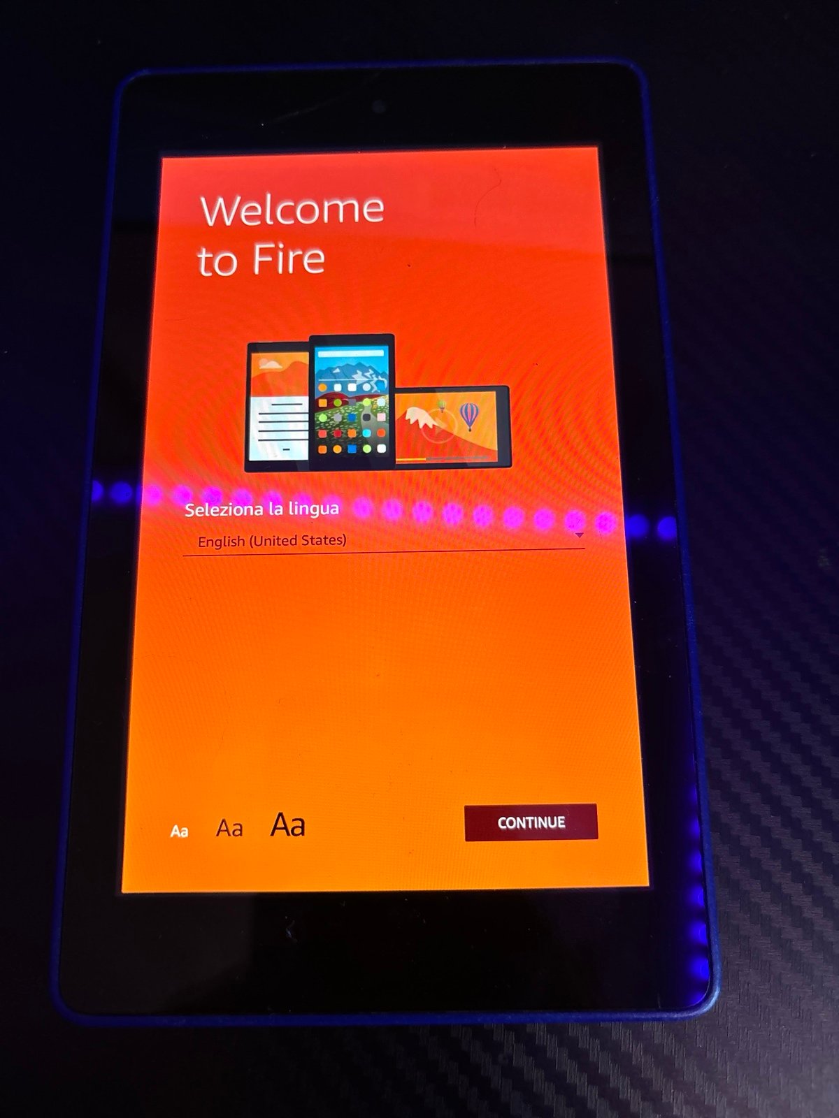 Fire tablet 6