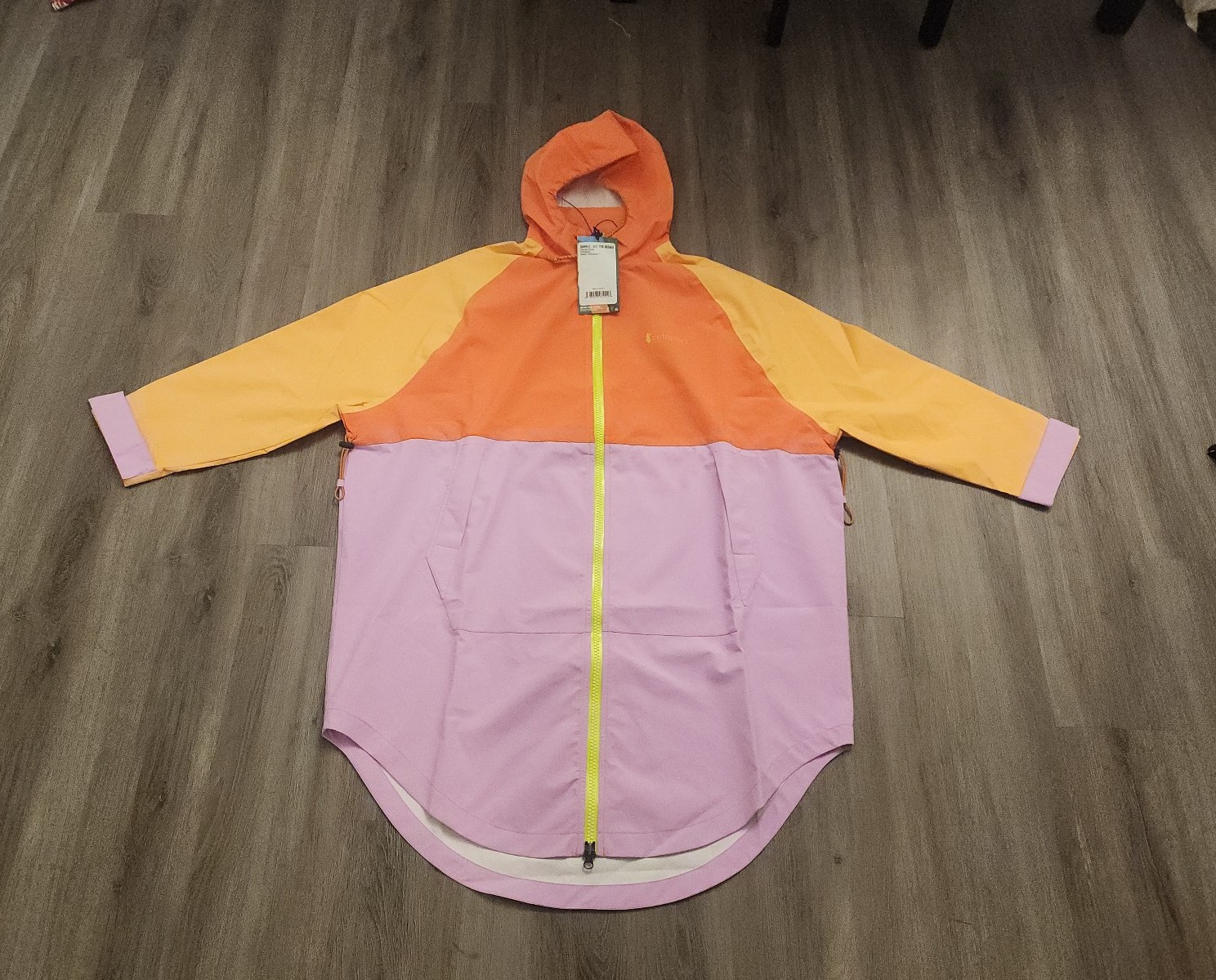 Cotopaxi NWT Rain Poncho Orchid Bloom Women's Size Small