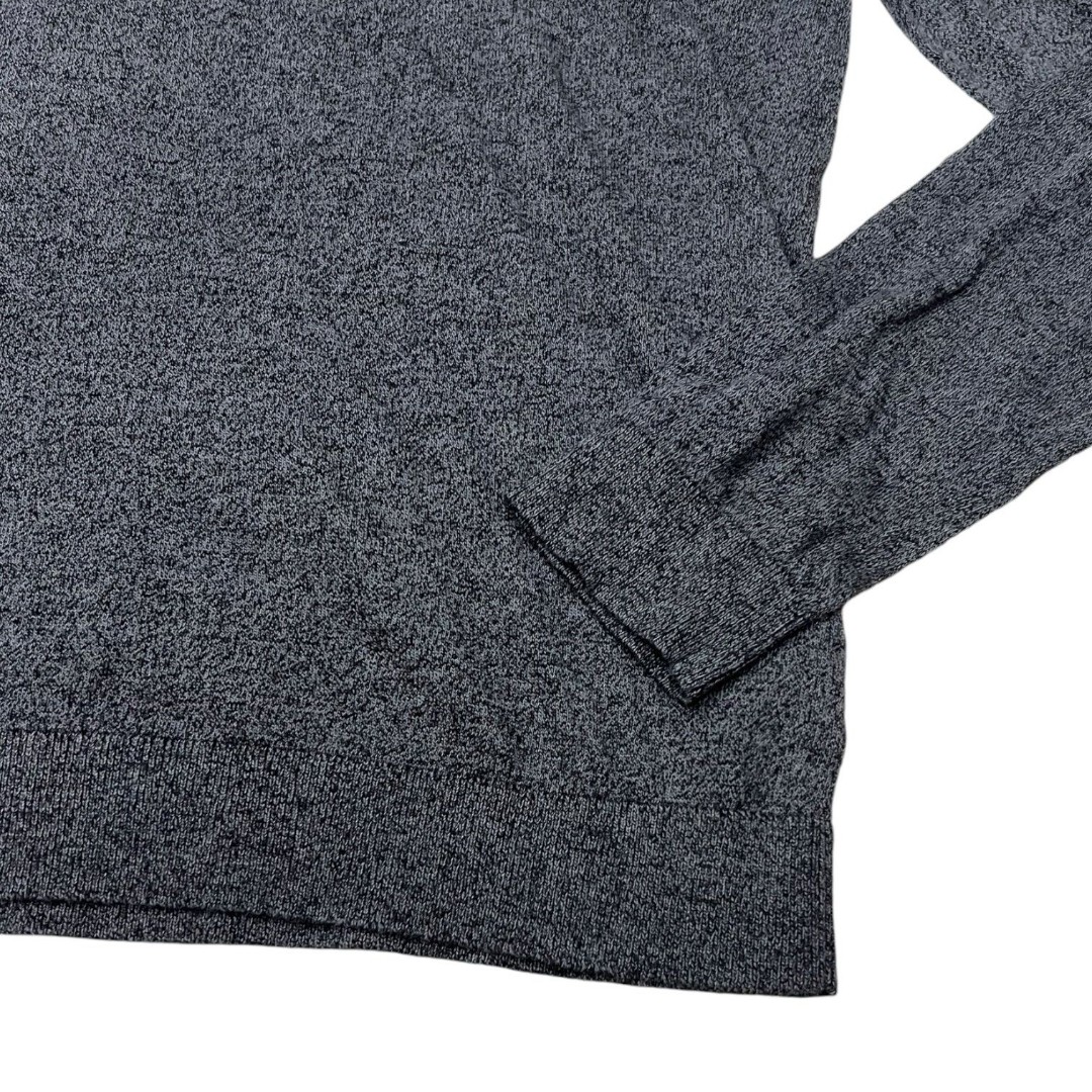 Topman Gray Cotton Turtleneck Lightweight Sweater M