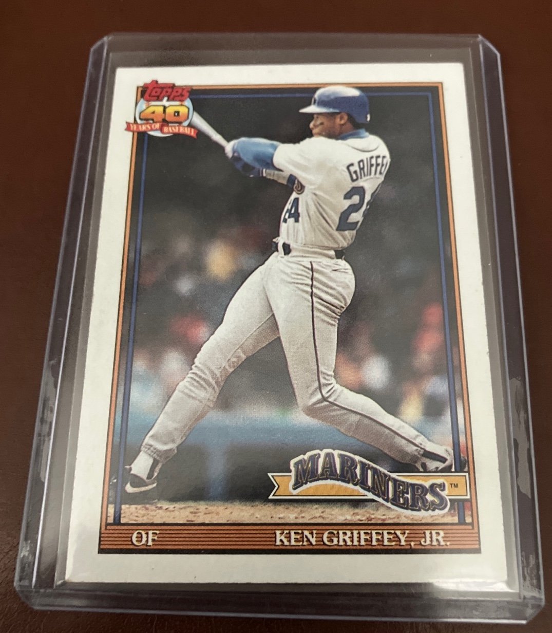 Topps 40 years of baseball KEN GRIFFEY
