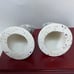 Vintage pottery candle holder set
