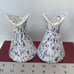 Vintage pottery candle holder set