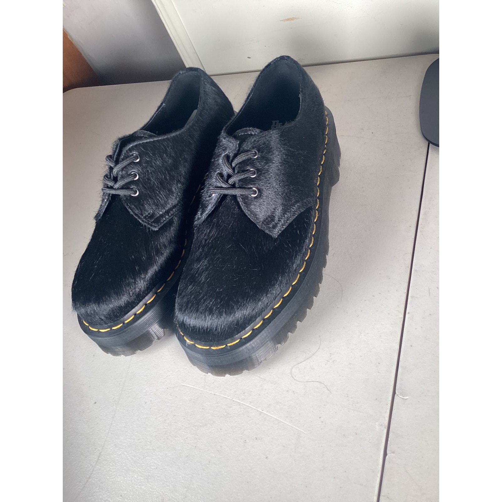 Dr. Martens 1461 Quad Women’s Oxford Platform Shoes Size 9
