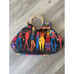 NWT Vintage Laurel Burch Colorful Dancing Celebration Canvas Tote Travel Bag XL