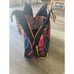NWT Vintage Laurel Burch Colorful Dancing Celebration Canvas Tote Travel Bag XL