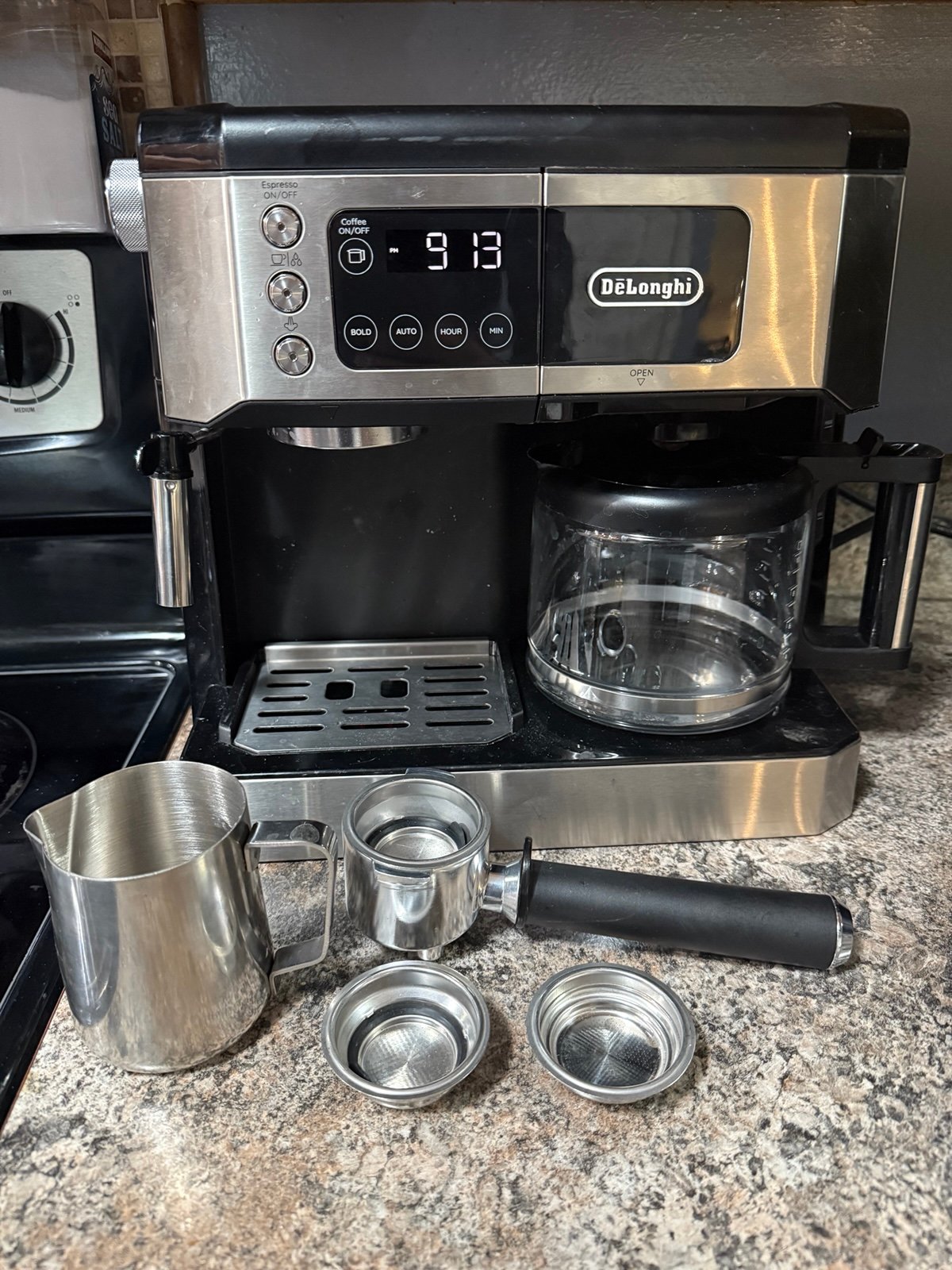DeLonghi All-in-one Espresso and Coffee Machine