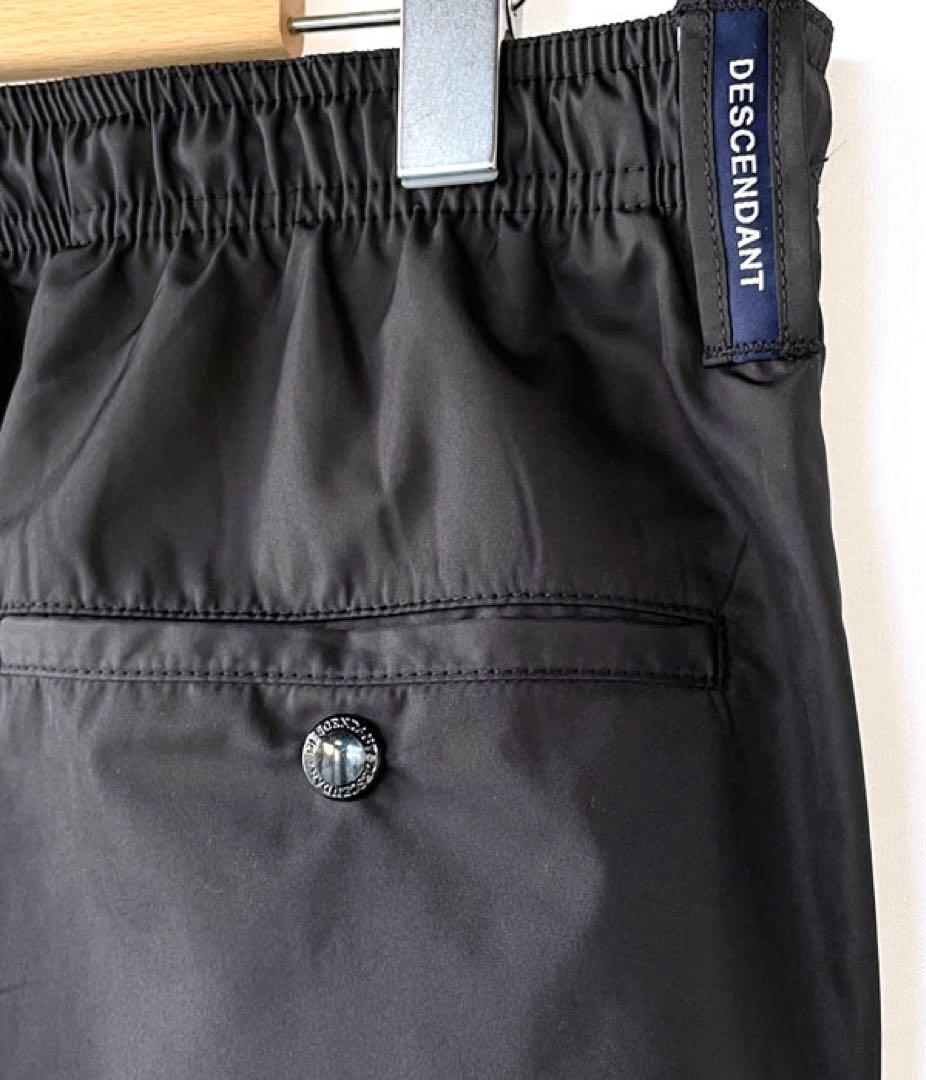 DESCENDANT/UPWIND NYLON TROUSERS (BLACK) Sweat Pants