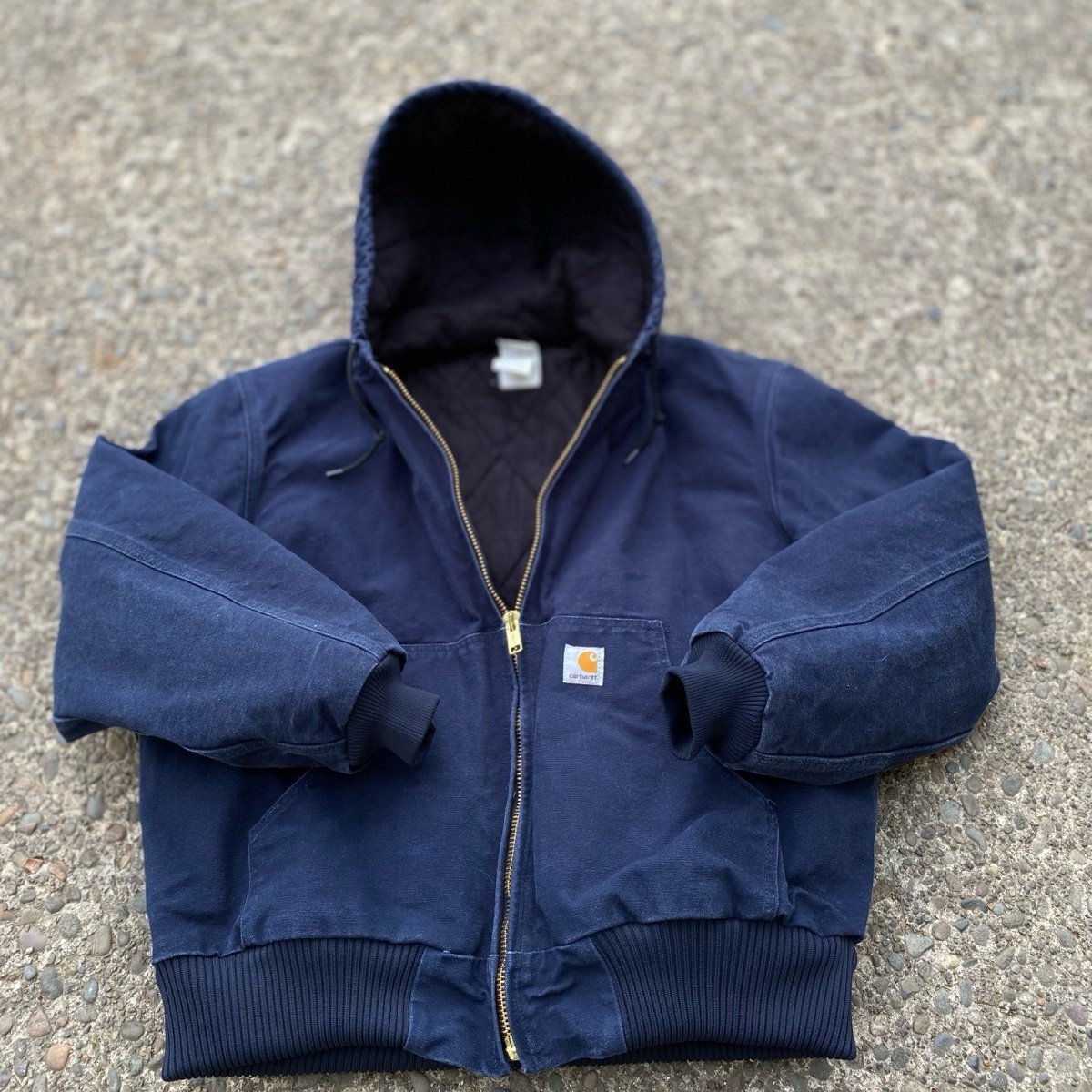 2009 Carhartt Quilted Lined Jacket Size L