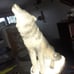 wolf statue