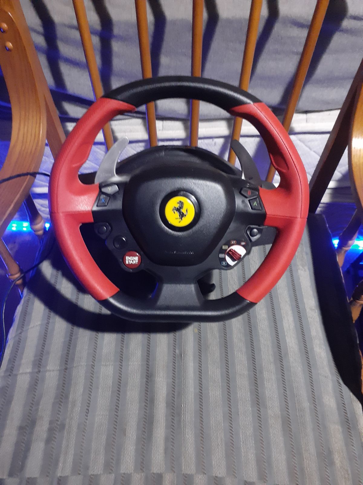 xbox gaming wheel with pedals
