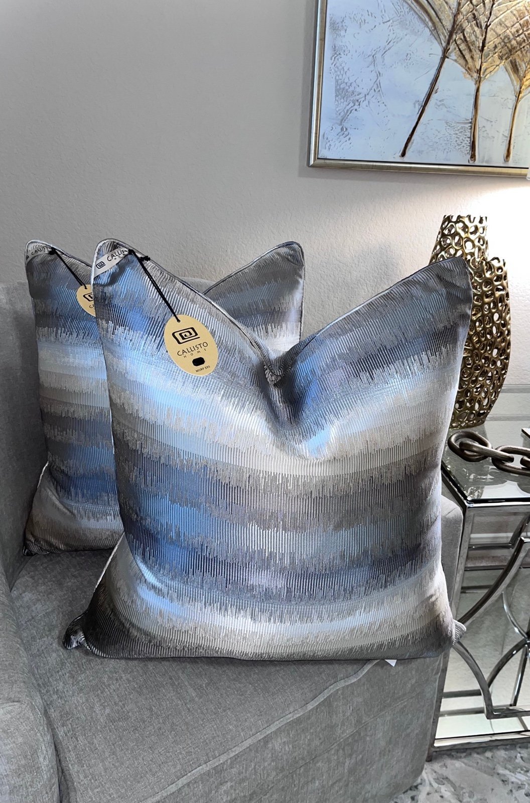 2-NWT CALLISTO HOME DECORATIVE PILLOWS