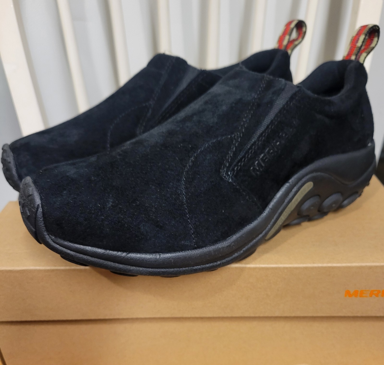 Merrell mens jungle moc Clogs midnight black J60825 Sz 9.5 / NEW