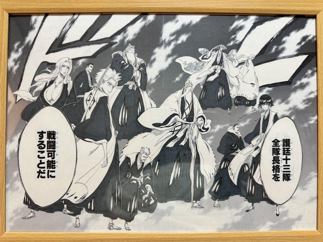 BLEACH reproduction original drawings set of 2