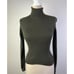 Lauren Ralph Lauren Silk Cashmere Turtleneck Sweater Luxury Fitted Knit Top P/P
