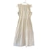 NWT! Loft Womens White Embroidered Sleeveless Wrap Maxi Dress Size SP