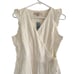 NWT! Loft Womens White Embroidered Sleeveless Wrap Maxi Dress Size SP