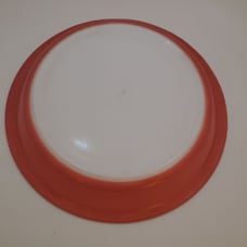 Pink pyrex pie pan