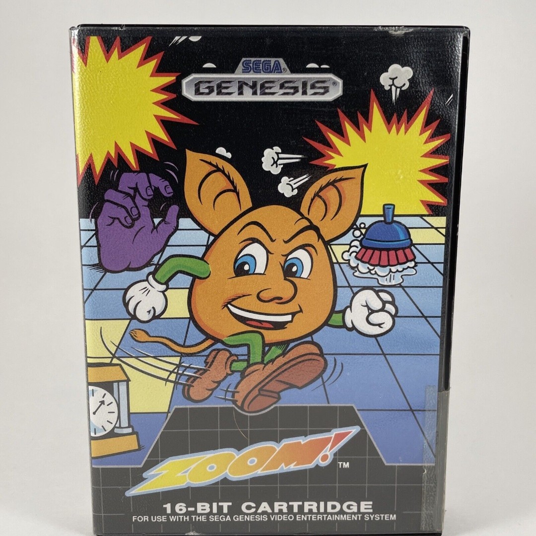 Zoom! (Sega Genesis) CIB Complete!